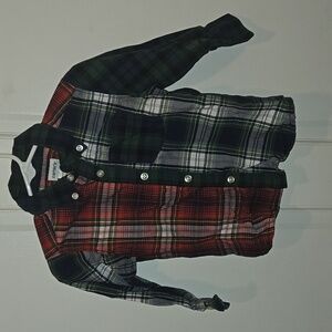 NWOT Carter's Festive Plaid Shirt